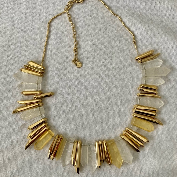 Stella & Dot Rebel Stone Statement Necklace - Picture 2 of 5